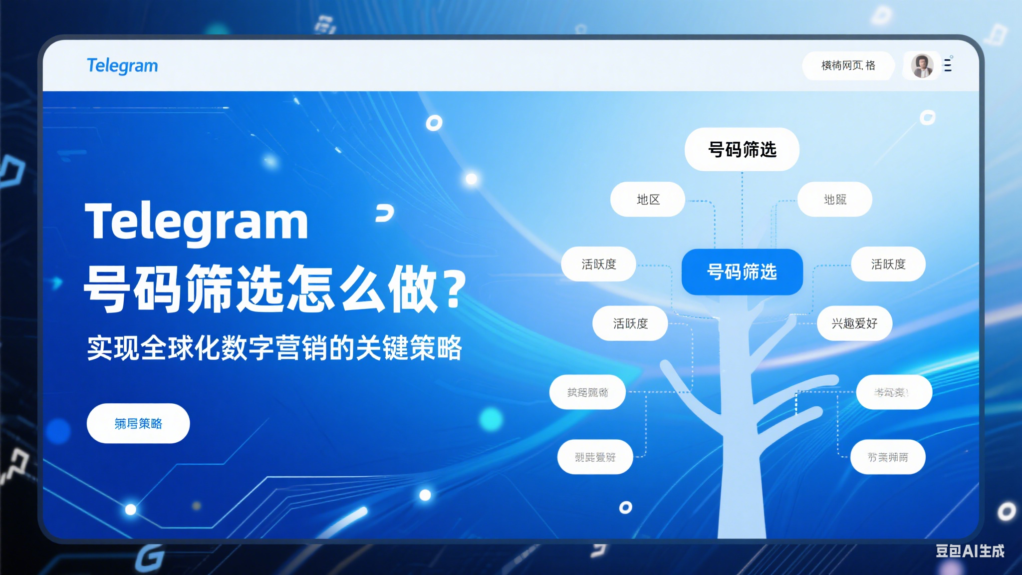 Telegram號碼篩選怎么做？實現(xiàn)全球化數(shù)字營銷的關(guān)鍵策略