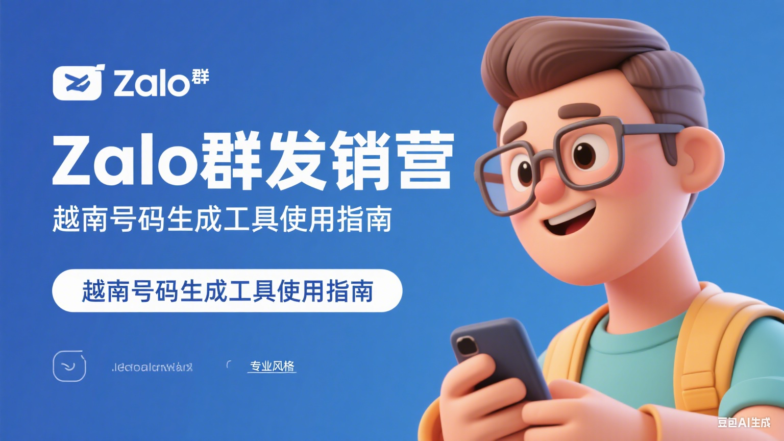 Zalo群發營銷關鍵：越南號碼生成工具使用指南