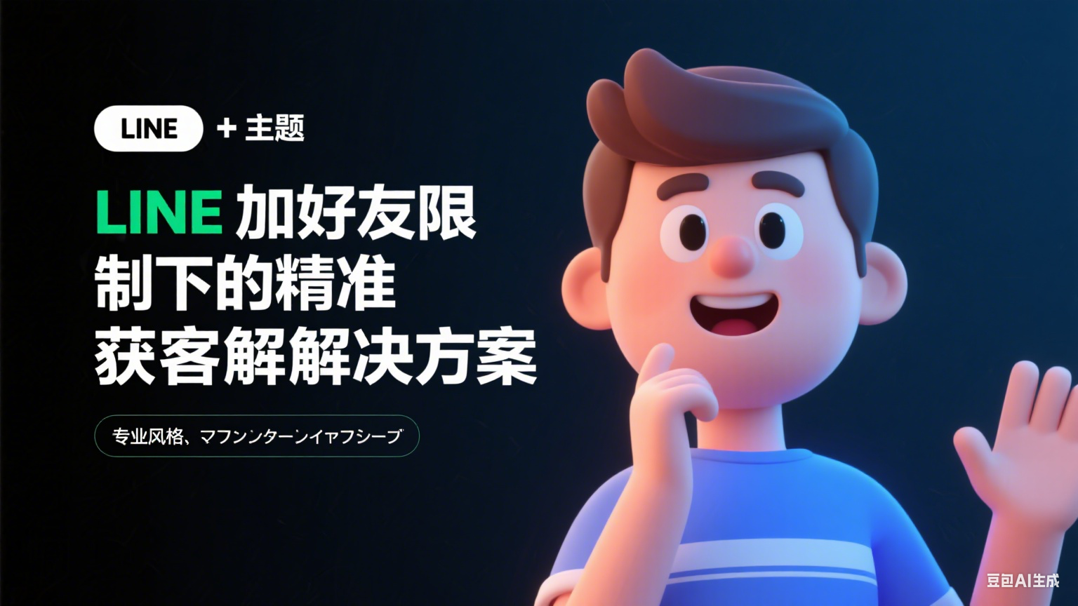 LINE加好友限制下的精準(zhǔn)獲客解決方案