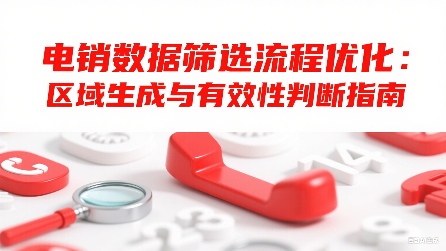  電銷數據篩選流程優化：區域生成與有效性判斷指南