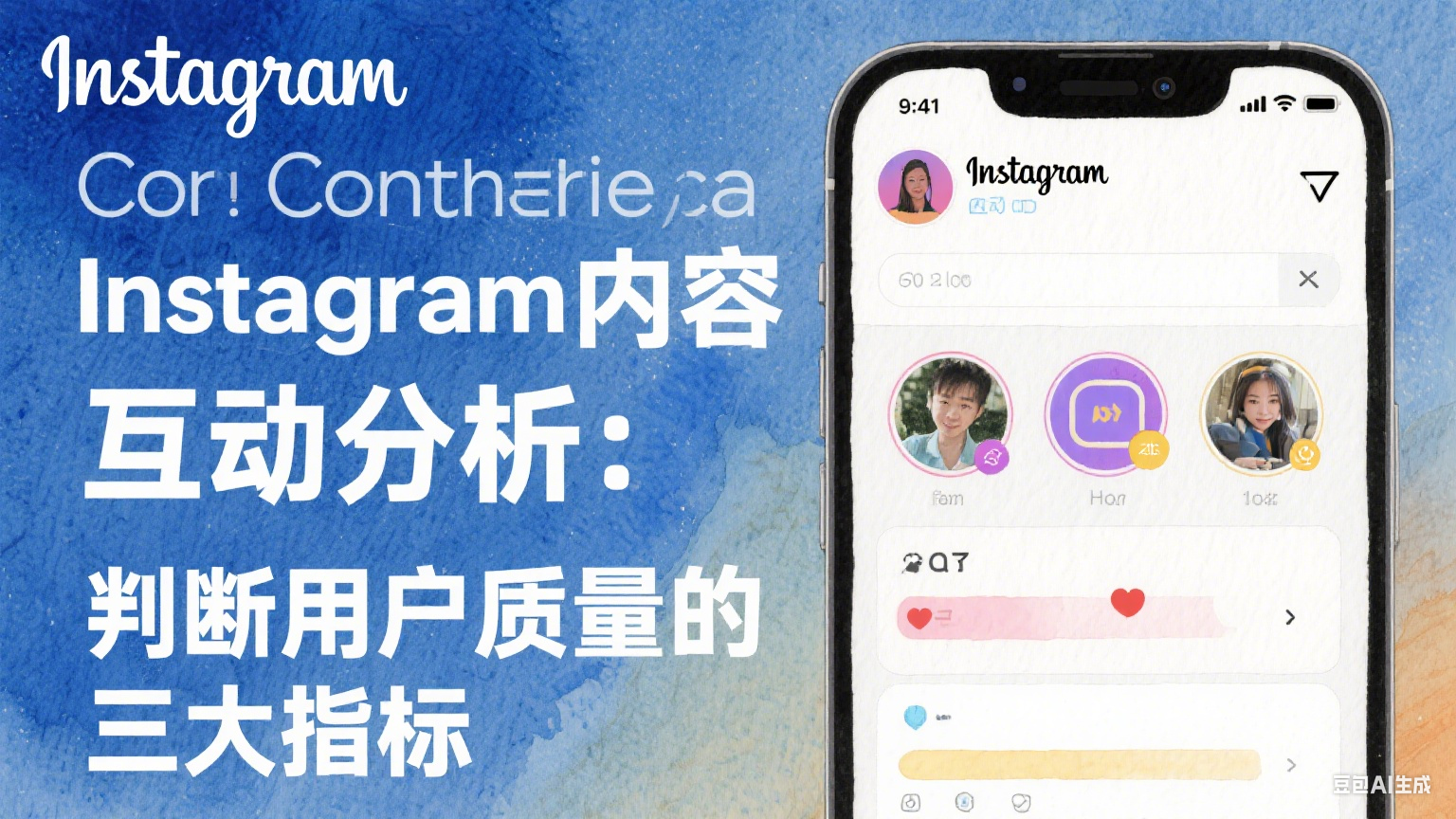 Instagram內容互動分析：判斷用戶質量的三大指標