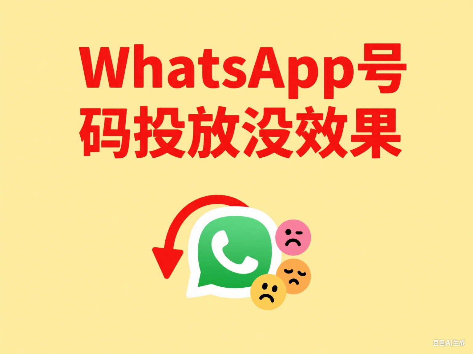  WhatsApp號碼投放沒效果？可能你漏做了這三個篩選動作